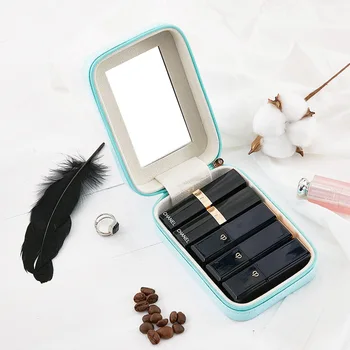 

Creative Portable Mini Portable Lipstick Box, Makeup Storage Bag, European And American Trendy Lipstick Cosmetic Bag