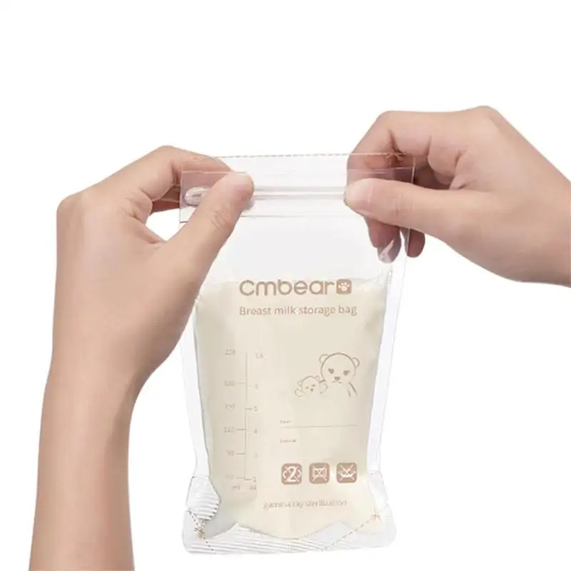 Ребенок сумка для хранения воды 30/50 шт 220ml одноразовые грудного молока мешок для хранения матери пакет для хранения молока фруктовый сок в упаковке Bag