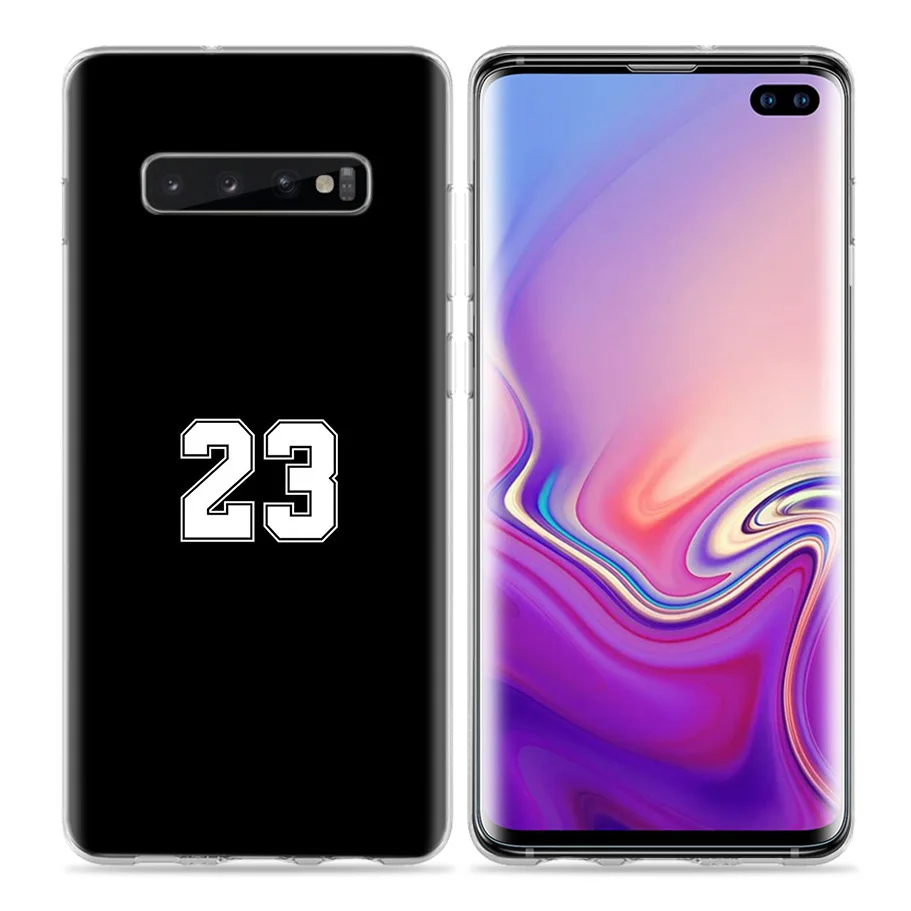 Баскетбол 23 24 чехол для samsung Galaxy S10 5G S10e S8 S9 S7 Note 8, 9, 10, J4 J6 плюс J5 J8 J3 силиконовый чехол для телефона