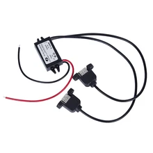 

12V to 5V 3A DC/DC Converter Double USB to Auto Power Regulator Voltage Step Down Module Car Power Supply Free Shipping