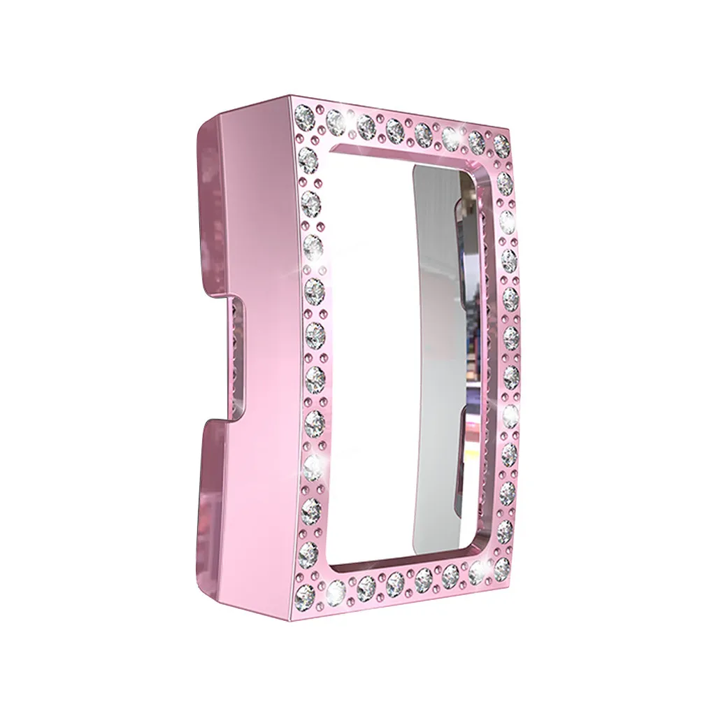 Pink Роскошный защитный чехол с кристаллами для Smart Charge 2 Smart Watch PC Frame Ultra-Slim Cover сменная пленка Shell протектор 19Sep - Цвет: Pink