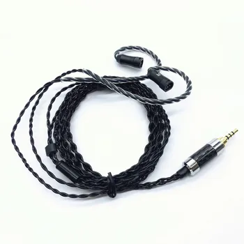 

silver plated wire diy upgrade cable A2DC IE80 TF10 IM50 IM70 W4R SE535 IE80 MMCX