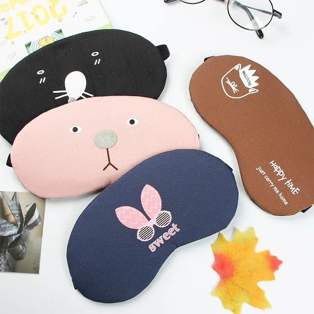 

Creative-Cute Cartoon Animal Eye Patch Ice Compress Fatigue Sleep Ice Pack Eyeshade Children Girl'S Supplies
