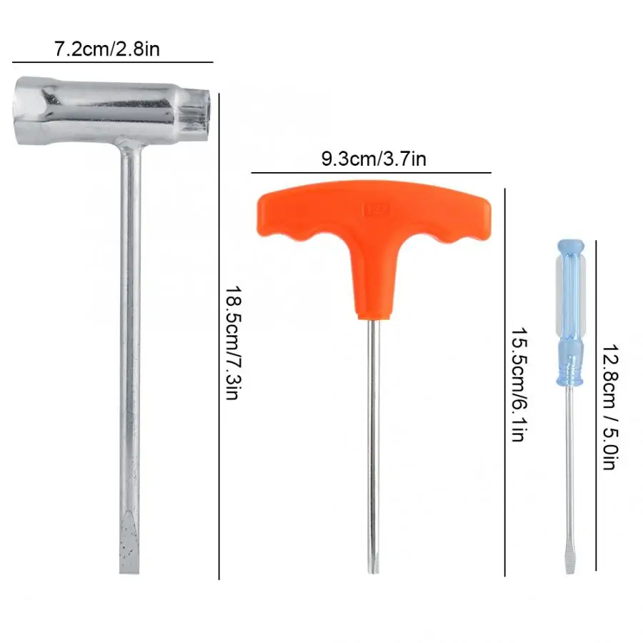 Аксессуары для бензопилы втулка отвертка набор гаечных ключей инструмент