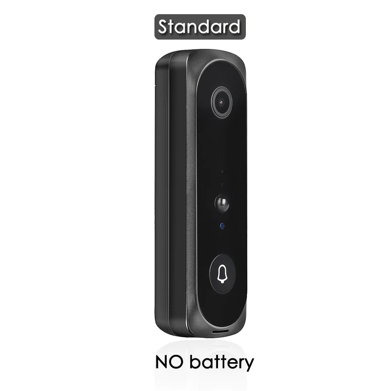 Standard Новинка V20 смарт WiFi видео дверной звонок камера визуальный домофон с колокольчиком ночного видения IP дверной звонок беспроводная домашняя камера безопасности - Цвет: Standard