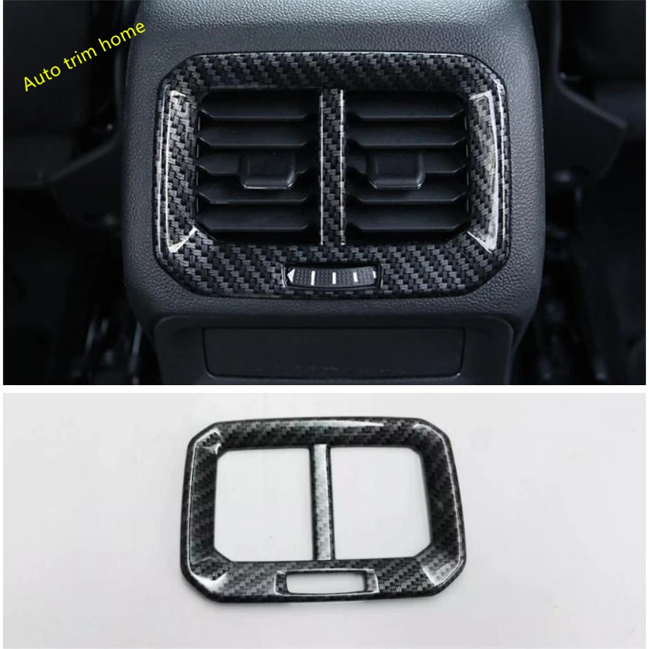 Lapetus подходит для Volkswagen VW Tiguan MK2- подлокотник коробка задняя AC вентиляционное отверстие выход крышка отделка/матовая/углеродного волокна стиль