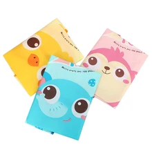 Милый мультяшный фартук, детский нагрудник, 1 комплект, детская роспись, фартук на время приема пищи, водонепроницаемая крышка, кухонные принадлежности