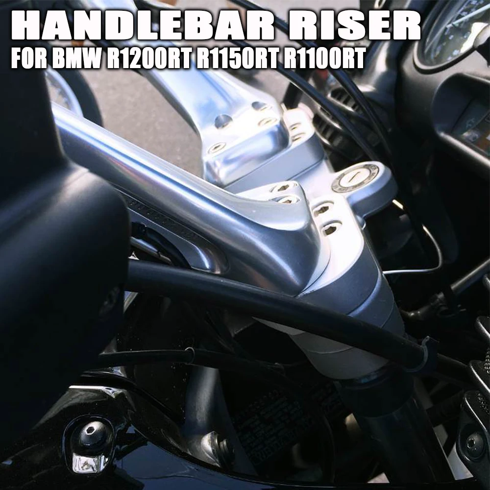 

New Motorcycle Accessories Extender Handlebar Riser Clamp For BMW R1200RT R1150RT R1100RT R1100R R1150R R 1100 1150 1200 RT