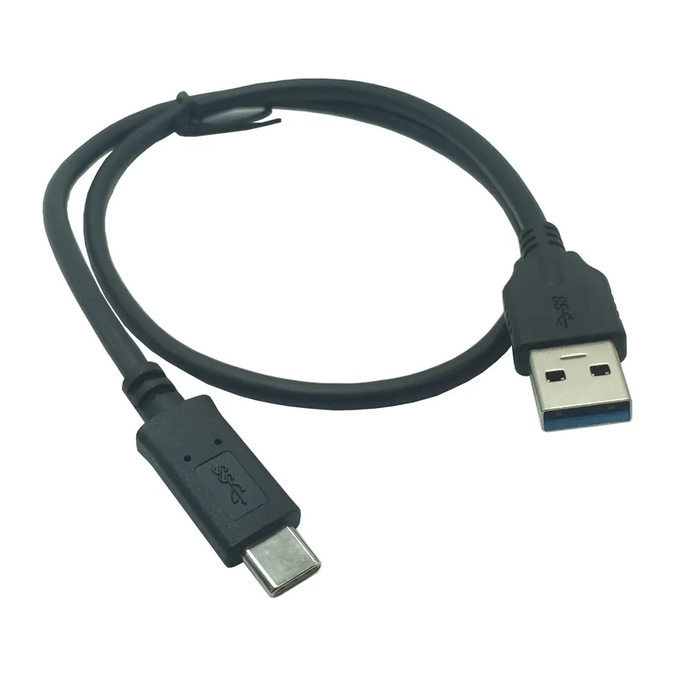 Câble USB Vers Type-C Avec Interrupteur ON/OFF – Compatible Chargeur