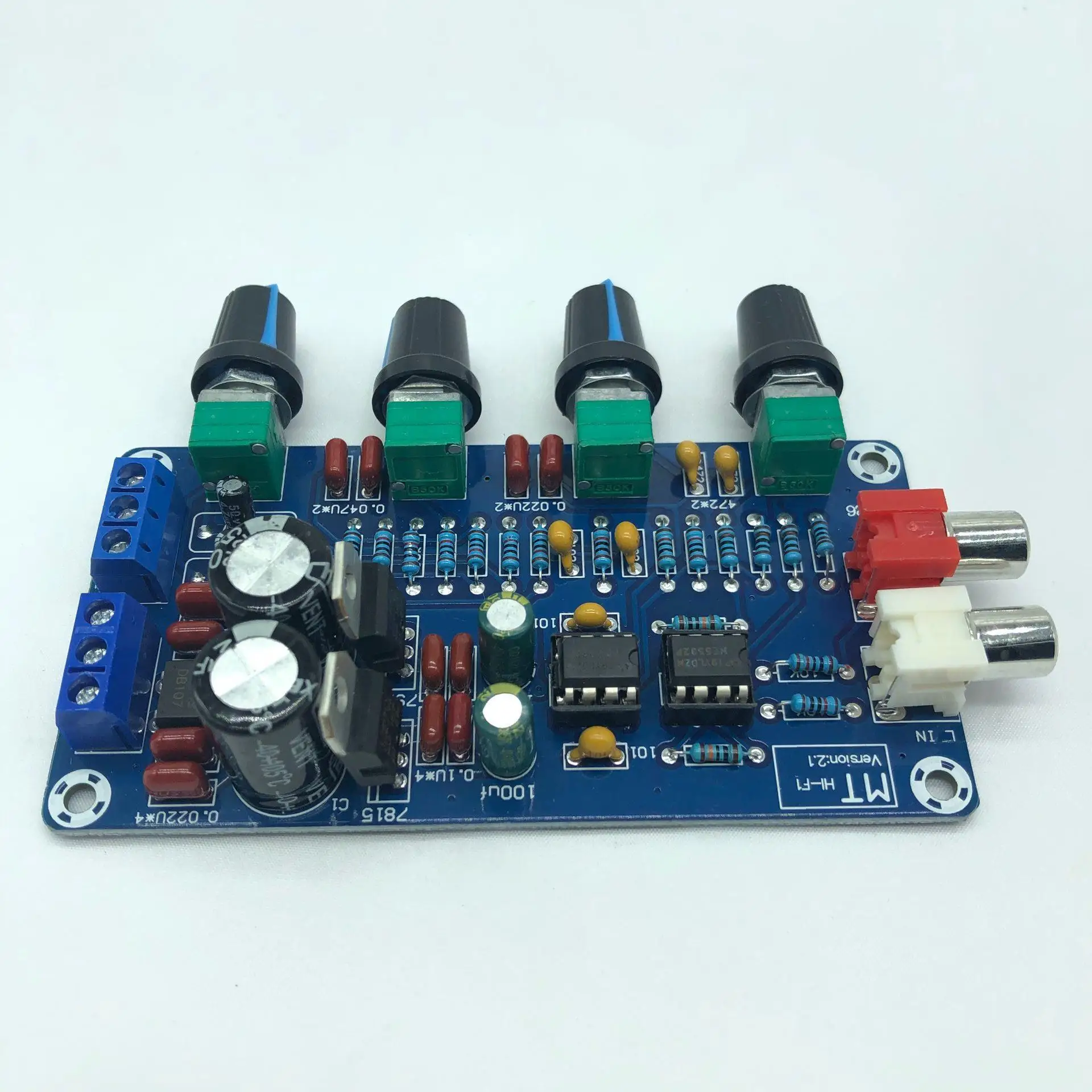 XH-M164 NE5532 Stereo Pre-усилитель предусилитель Tone Board Audio 4 усилитель каналов Module 4CH Control