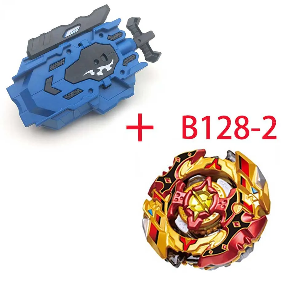 Beyblade Burst B-133 CHO-Z VALKYRIE. Z. Ev с левым и правым двухсторонним пусковым устройством, металлический бустер, топ стартер, гироскоп, спиннинговая игрушка для боя - Цвет: B128-2