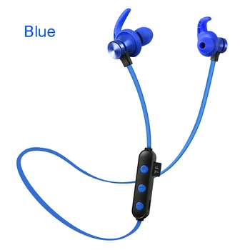 

XT22 Sports Stereo Wireless Bluetooth Earphone Magnetic Attraction Headset Bass Waterproof Sports Headphone With Mic TF SD Card