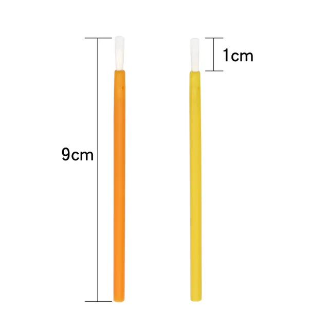 50 pcs Disposable nylon Lip Brush Lipstick Lip Glossy Wands Clean Applicator lip Eyeshadow Gloss Brushes Cosmetic Makeup Tools