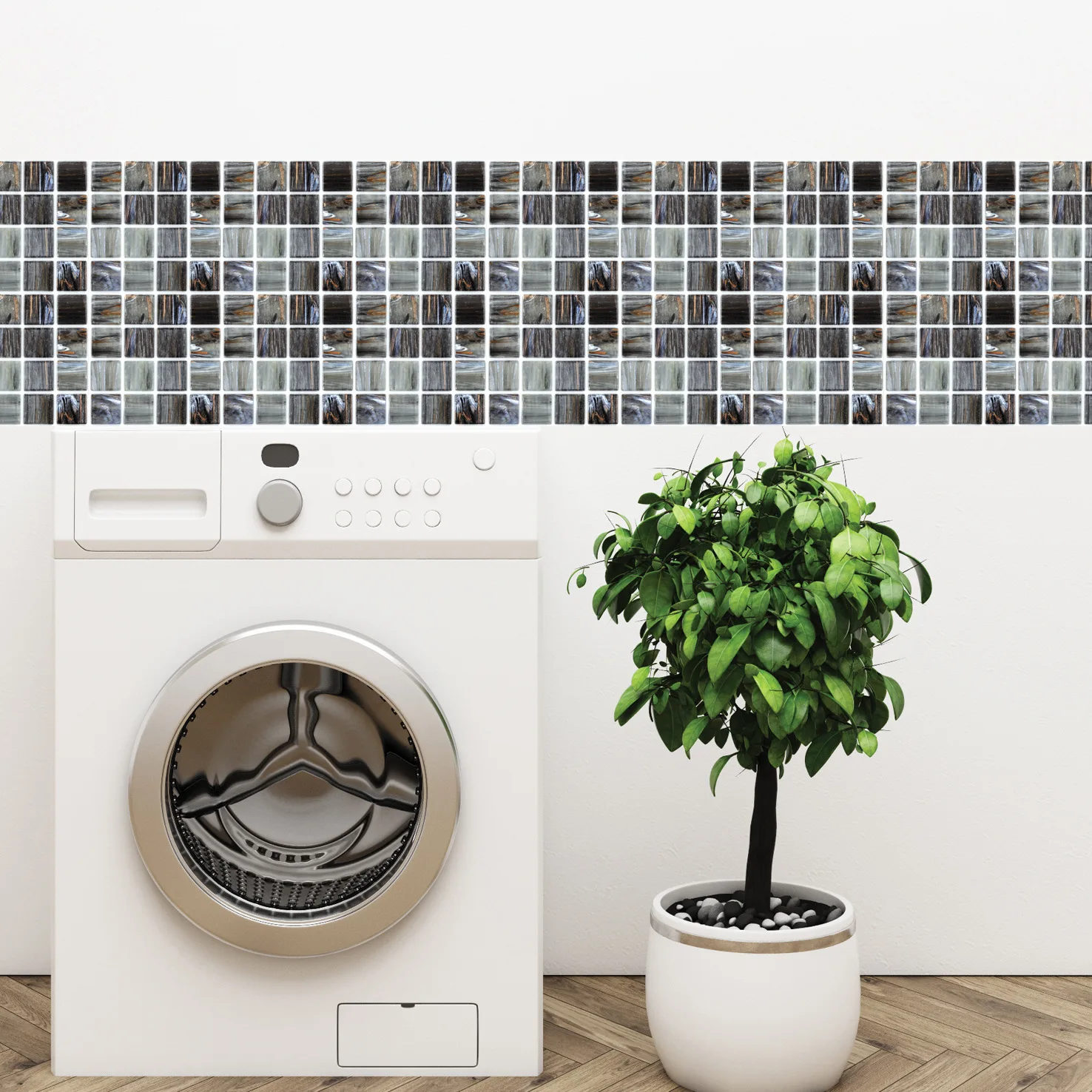 6 шт. новые индивидуальные плитки наклейки кухня ванная комната DIY креативные