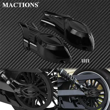 

Motorcycle Rear End Swingarm Axle Nut Trim Cover Cap Black ABS Plastic 2PCS For Indian Scout 2015-2016 Models
