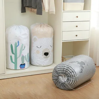 

PEVA Moisture-proof Quilt Bag Waterproof Quilt Storage Bag Large Size Clothes Packing Bag Packing Bag Drawstring Bag Storage Bag