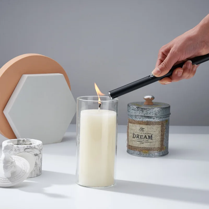 Gas Stove Igniter Aromatherapy Igniter Candle Gas Stove Igniter Inflatable Lighter Outdoor Straight into Open Flame Stick Candle Extinguisher