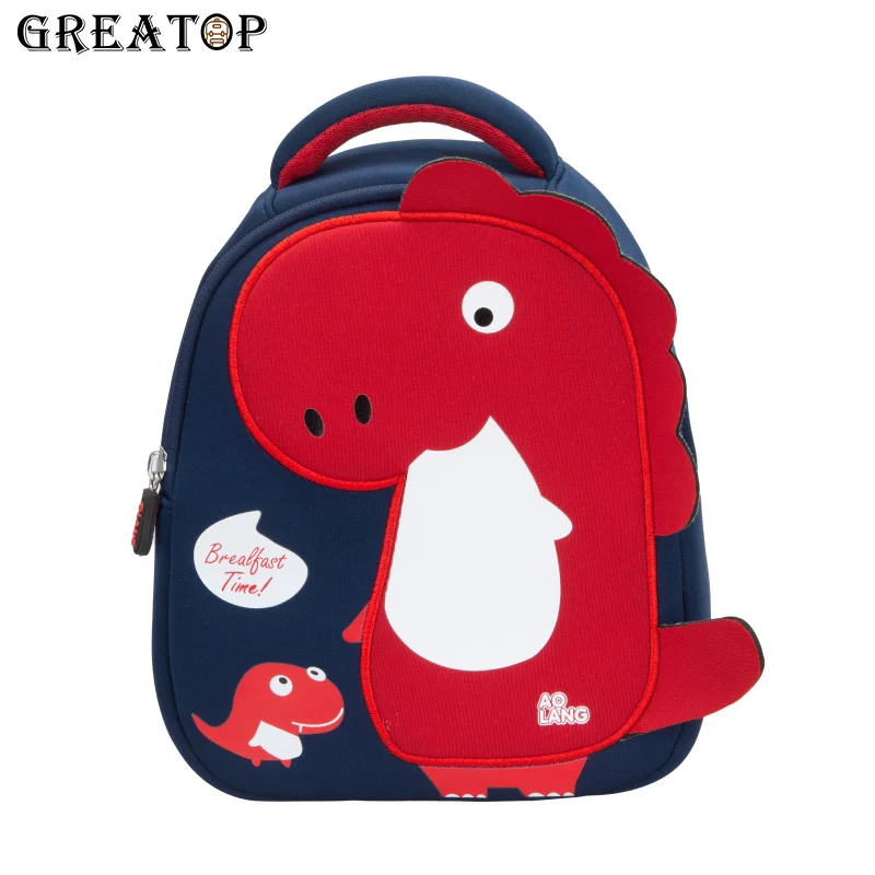 Kids Bags School-Bag Dinosaur Toddler Girl Baby Cartoon New Boy Cute GREATOP 3D Backpack
