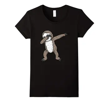 

Sloth Dabbing Funny Dance Move Dab Gift T-Shirt Harajuku Punk Tops Tees Top Quality Cotton Slim O Neck T Shirt Harajuku