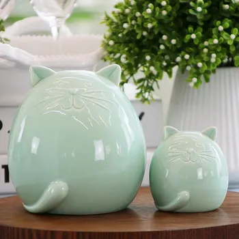 

MODERN CERAMIC CUTE TOTORO DECORATION HOME LIVINGROOM BEDROOM FIGURINE CRAFTS OFFICE DESKTOP ORNAMENTS CHILDREN'S BIRTHDAY GIFT