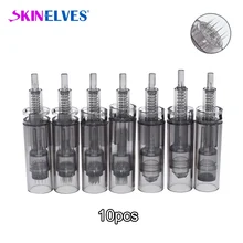 10 шт. Dr. pen Ultima A7 иглы для татуировки 9 12 24 36 42/нано-булавки наконечники для татуажа микроиглы картридж для ухода за кожей микроиглы терапия