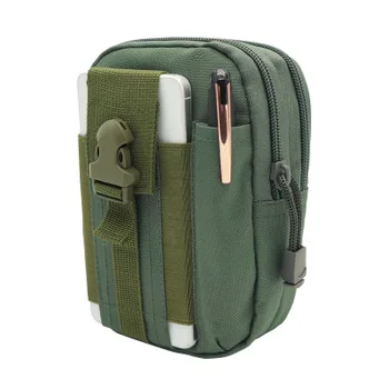 

Universal Outdoor EDC Tactical Holster Military Molle Waist Belt Bag Wallet Pouch Purse Army Case With Zipper Hiking Tool Bag