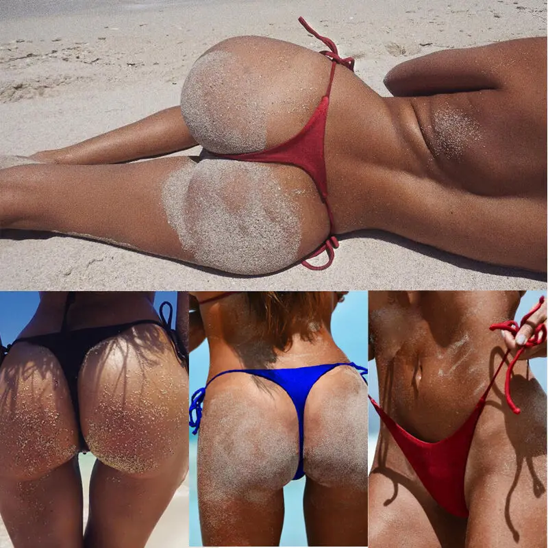 Meihuida, сексуальный женский e пуш-ап бикини, низ, дерзкие стринги, купальник, пляжный