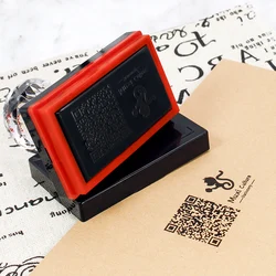 Sello Rectangular de dirección Pernal, sello fotosensible personalizado, logo personalizado, autoentintable, personalizado