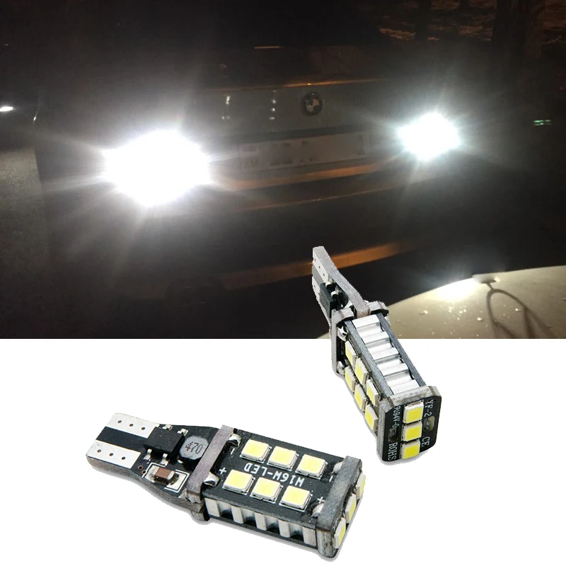Автомобильный фонарь заднего хода T15 W16W светодиодсветодиодный подсветка без