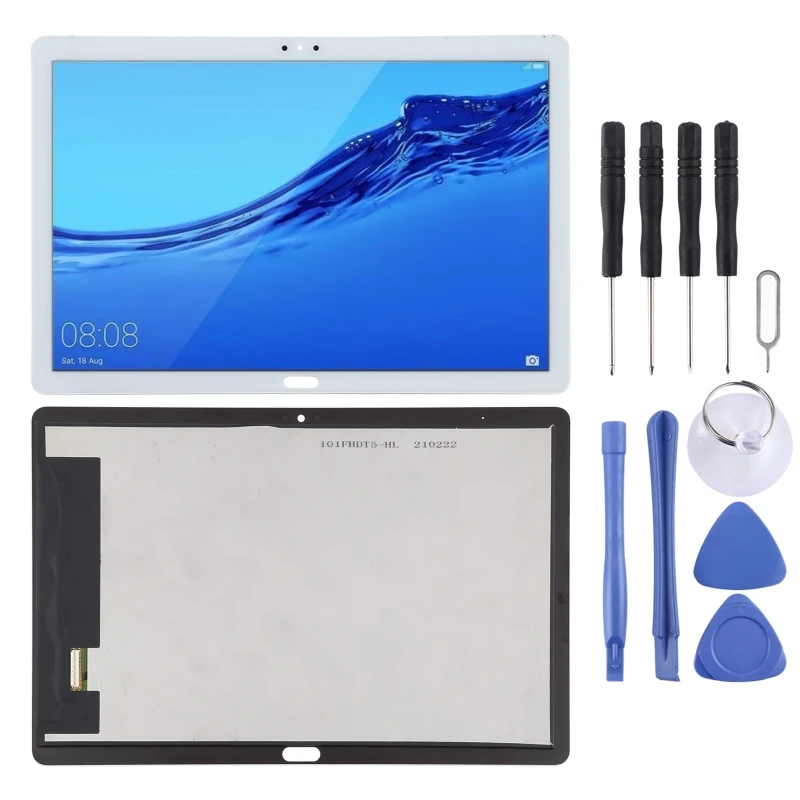 LCD Screen Digitizer Full Assembly for Huawei MediaPad T5 10.1 (LTE) Tablet PC LCD Display Replacement Parts