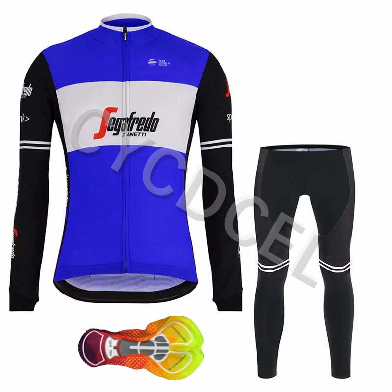 Мужская футболка для велоспорта с длинным рукавом, комбинезон, набор для мужчин, MTB, велосипедная одежда, одежда для велоспорта, Ropa Ciclismo hombre - Цвет: NO.6