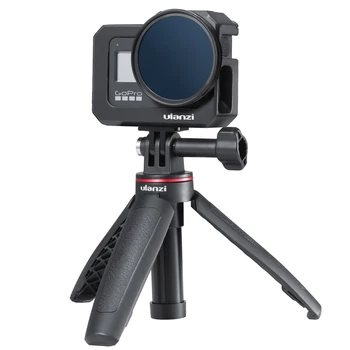 

ULANZI Metal Vlog Frame Lightweight Cage Anti-fall Aluminum Alloy Protective Case Set for Gopro 8 Action Camera Accessories