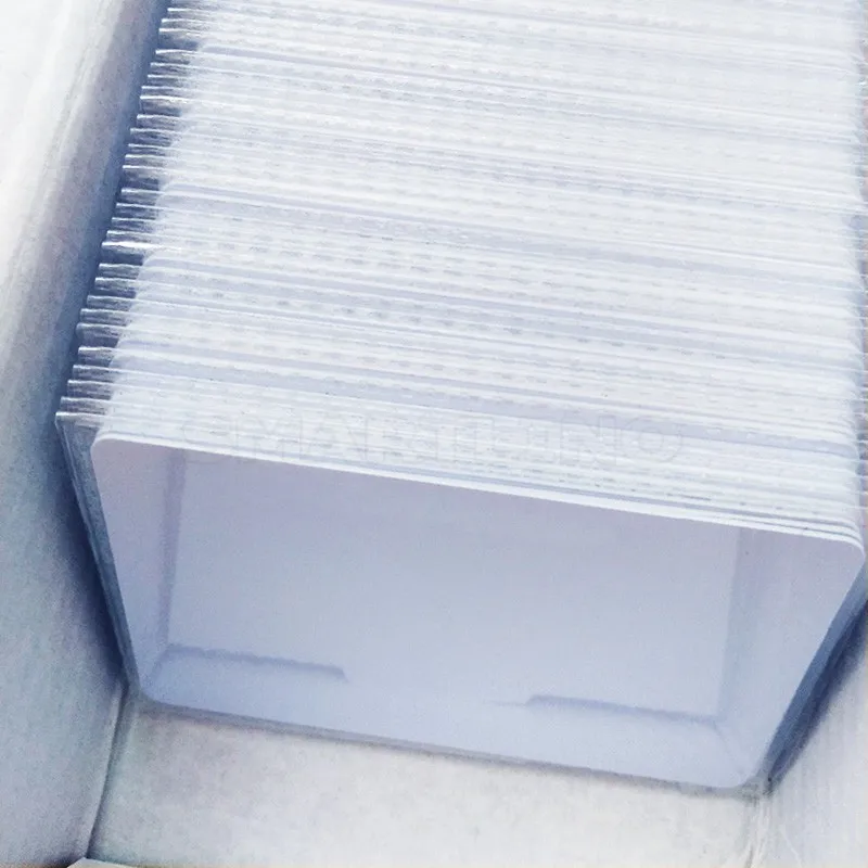 Смарт карта RFID 125 кГц EM4100 TK4100 Белый пластик|Карты контроля доступа| |