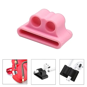 

Anti-slip Silicone Holder for AirPods Portable Anti-lost Strap Silicone Bluetooth Earphone Fixed Band for Apple AirPod