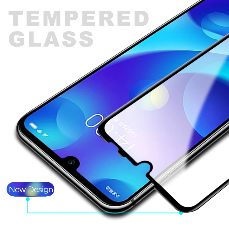 9D Screen Protector for Pocophone F1 Tempered Glass for Xiaomi Mi 8 Lite 6 Play Max 3 Mix 2 Mi8 Pro SE Protective Glass Film
