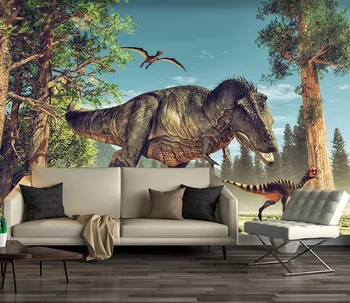 

[Self-Adhesive] 3D Dinosaur 668621 Wall Paper mural Wall Print Decal Wall Murals