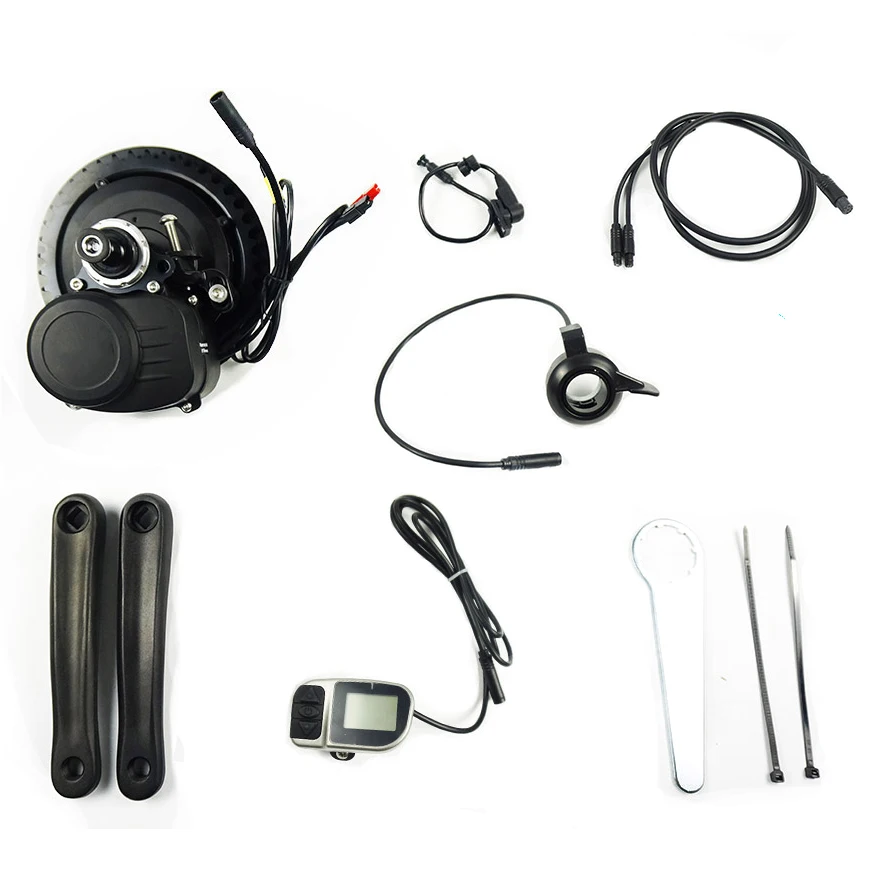 

BULU Tongsheng Torque Motor 36V 250W/350W TSDZ2 Electric Bicycle Central Mid Motor Torque Sensor VLCD6 Display TSDZ2 Motor