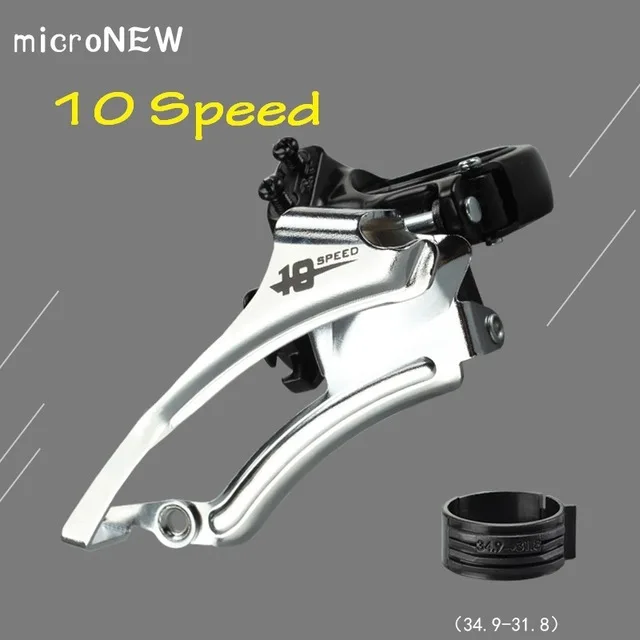 FD 10 Speed MicroNEW велосипедный задний переключатель передний рычаг переключения 7/8/9/10/11 Скорость MTB Горный Руль для шоссейного велосипеда Запчасти microshift - Цвет: FD 10 Speed