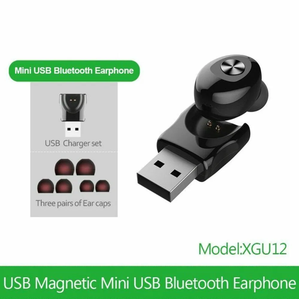 Мини беспроводные Bluetooth наушники в ухо, Спортивная гарнитура с микрофоном, наушники-вкладыши, зарядная коробка для IPhone XR 8
