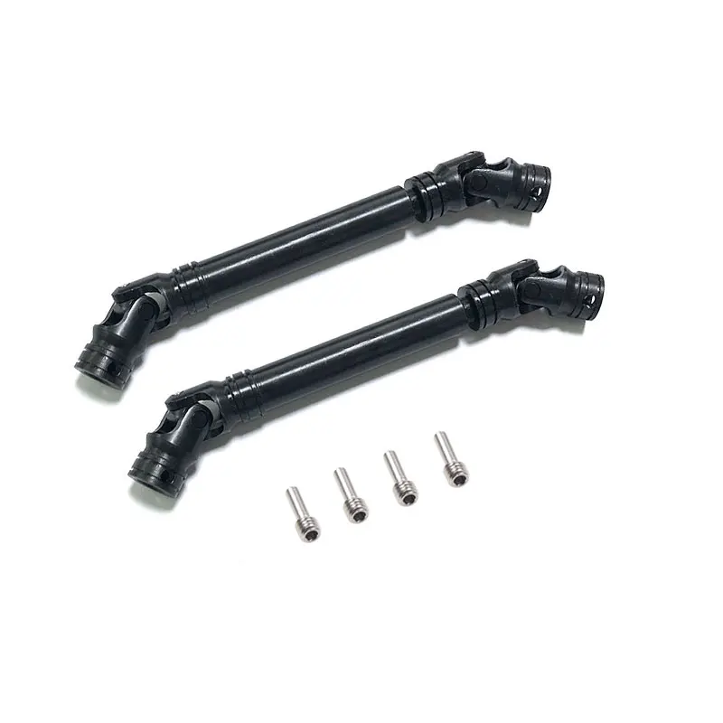 

for 1/10 RC Crawler Axial SCX10 II III AXI03007 Traxxas Trx4 D90 D110 2Pcs Steel Universal Drive Shaft 105-157mm