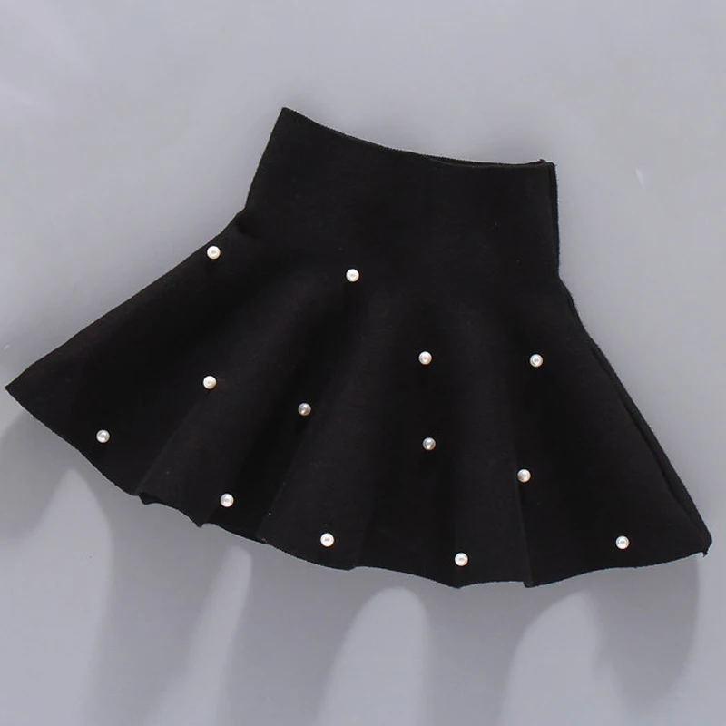 Billig Humor Bär 2019 Herbst Winter Falten Rock Preppy Stil Perle Plaid Röcke Mini Nette Schule Uniformen Damen Mädchen Rock