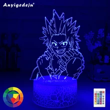 

Anime My Hero Academia Led Night Light Eijiro Kirishima Lamp for Room Deco Birthday Gift Eijiro Kirishima Light My Hero Academia