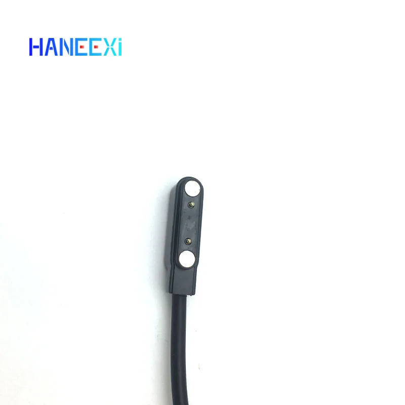 K22 스마트 시계 피트니스 트래커 팔찌 2Pin 블랙 전원 충전 데이터 케이블에 대 한 원래 자기 충전기 충전기 케이블 와이어