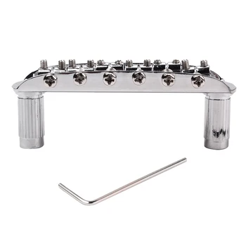 

Chrome Plated Metal Bridge For Fender Jaguar / Jazzmaster Guitar