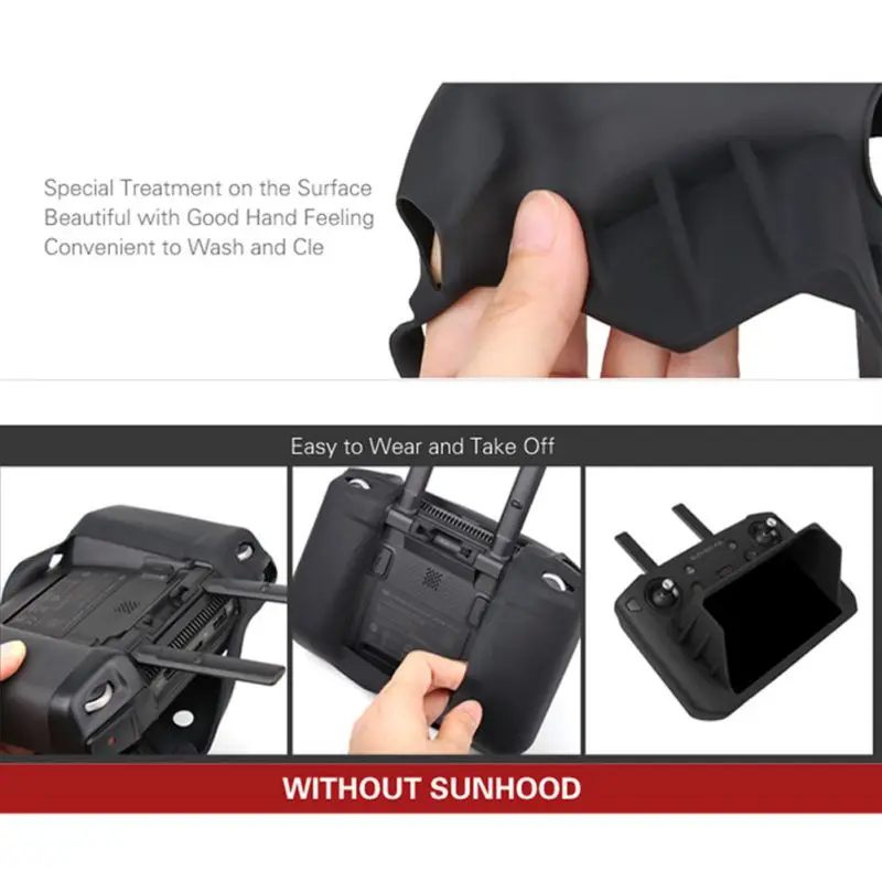 Силиконовый защитный чехол Sunnylife для защиты от солнца для DJI Smart контроллер MAVIC 2 Drone