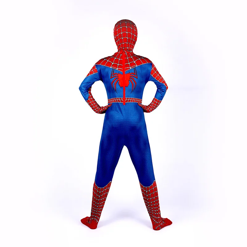 Детский новогодний костюм Raimi Zentai; Карнавальный костюм супергероя; карнавальный костюм; комбинезон; Рождественский костюм для мальчиков