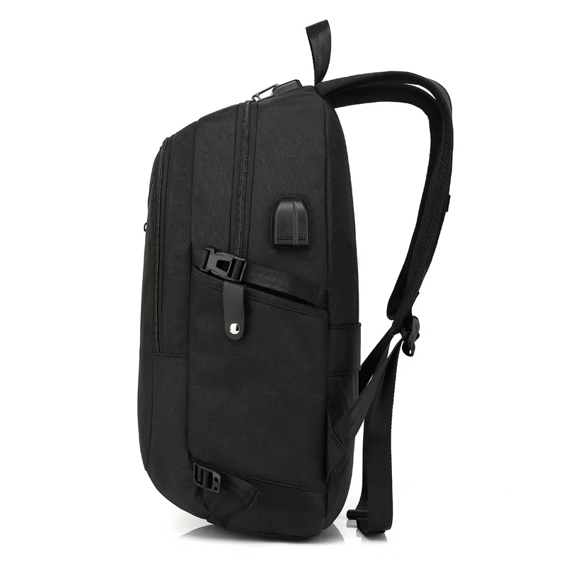

2019 New Style Backpack Men's Theft Password Lock Backpack 15-Inch USB Business Computer Bag Printed Logo