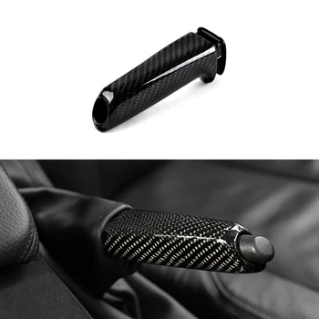 

Car Carbon Fiber Handbrake Grip Cover Trim Fit For BMW E90 E60 F30 2005-2017 Soft And Comfortable Non-slip
