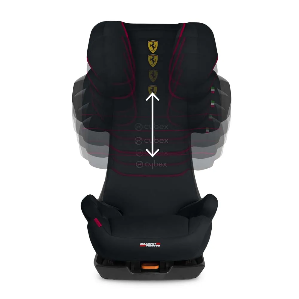 Детское автокресло Cybex Pallas 2-Fix FE Ferrari, Гр 1/2/3, 9- 36 кг, с 9 месяцев до 12 лет
