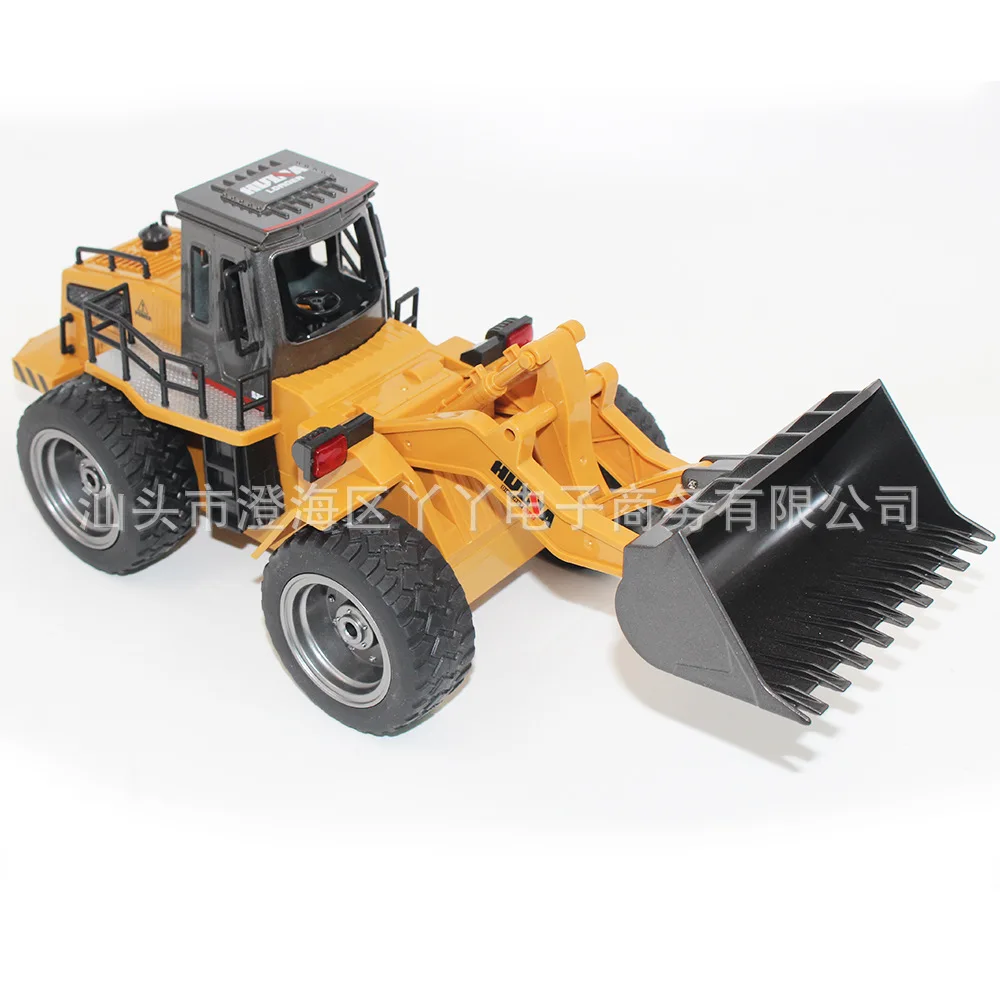 

Department Is Satisfied Engineering Vehicle 1520 Loader 1: 18 Six-Channel Alloy Bulldozer CHILDREN'S Toy Model Engineering Vehic